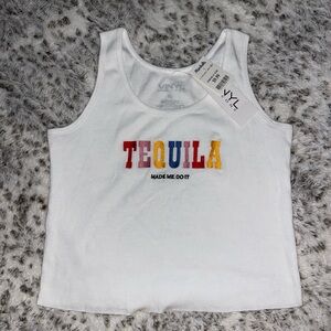 Marshalls White Vinyl Icons Tank Top